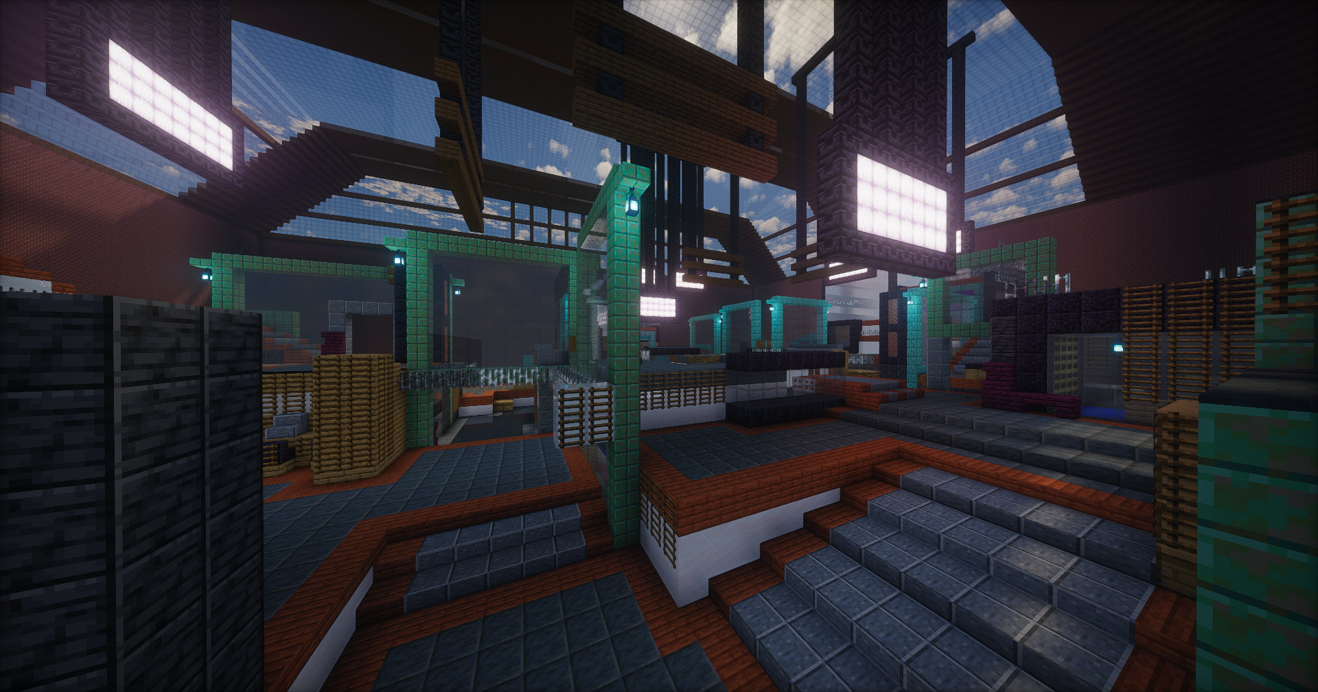 Render for the stage Ancho-V Games.